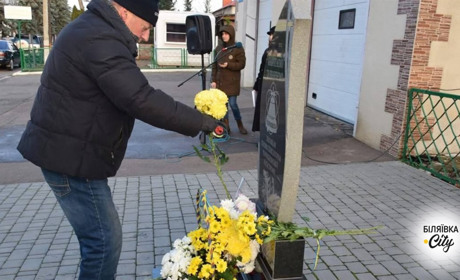 У Біляївці вшанували учасників ліквідації наслідків аварії на Чорнобильській АЕС