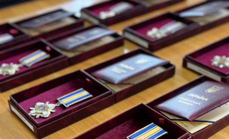 У Сарнах орденами «За мужність» нагородили полеглих Героїв