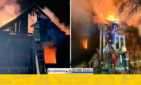 Під час пожежі в Рафалівці загинув чоловік