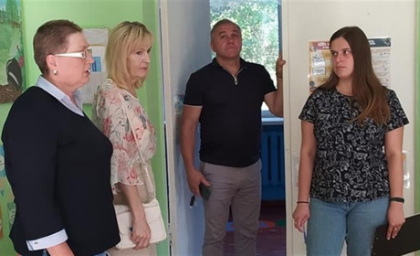 У Циблівській ТГ здійснили обʼїзд шкіл: перевіряли готовність закладів до навчального року