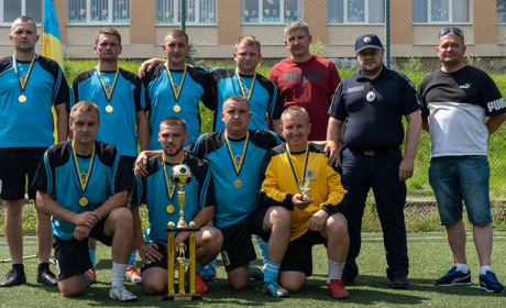 Команда Червоноградського райвідділу перемогла у чемпіонаті області з футболу серед поліцейських