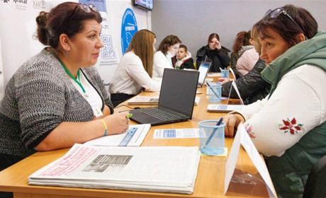 Відкрито гуманітарний ХАБ для евакуйованих жителів Курилівської громади в Харкові