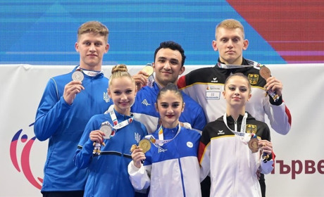 3 медалі з 10: дрогобичани стали віце-чемпіонами Європи на змаганнях зі спортивної акробатики