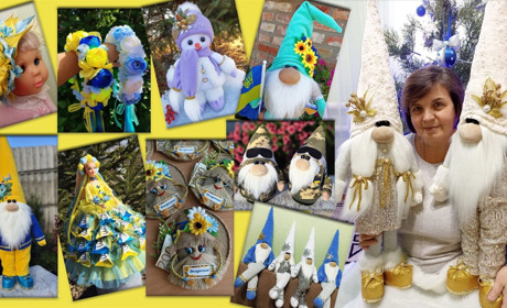 Творчість, що рятує душу: Алла Кальченко з Ворожби створює красу власними руками