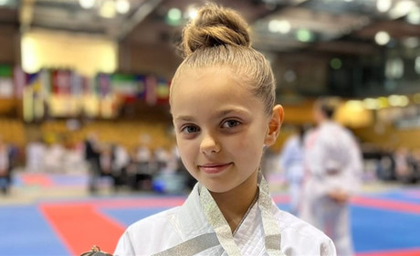 Юна каратистка з Глухова виборола друге місце на європейському турнірі серед представників 26 країн