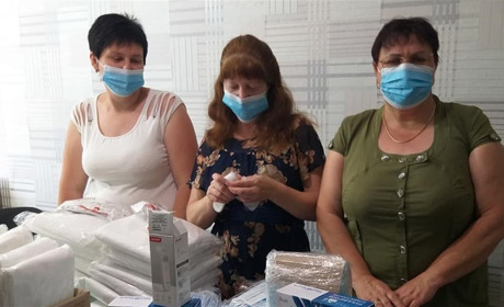 Вербівська ОТГ отримали “скриньки здоров’я” для запобігання COVID-19
