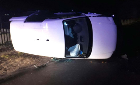 В аварії у селі Полиці травмувалась 60-річна жінка. Хоч водії були тверезі, та автомобілі потрощили