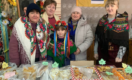 У Циблівській громаді на Переяславщині на благодійному ярмарку зібрали 100 000 грн для ЗСУ: ФОТО