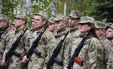 Резервісти батальйону тероборони прибули на навчальні збори