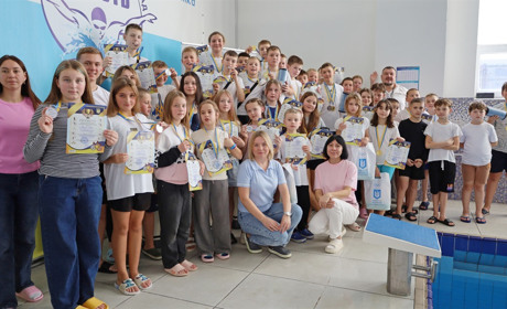 Жмеринка виховує чемпіонів з плавання: відкрита першість громади