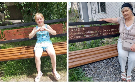 У Жмеринці встановили лавочки з цитатами Віктора Ліпея: «Перемога за нами!»