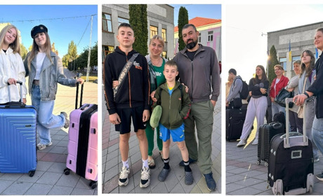 Ще 27 дітей захисників зі Жмеринки вирушили на відпочинок до Закарпаття