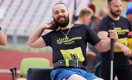 Виходець із Золотоноші Ярослав Платмір став учасником «Ігор воїнів» і здобув 2 медалі вищого гатунку