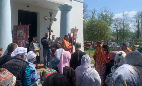 У Переяславі відзначили храмове свято та відкрили виставку про історію Борисоглібської церкви