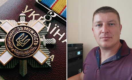 Заступника Ворожбянського міського голови Дмитра Опришка відзначено Орденом «За мужність» III ст.