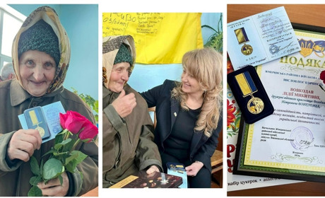 Медаллю «Чарівна сила України» нагороджено Лідію Вовкодав – дружину відомого етнографа і краєзнавця