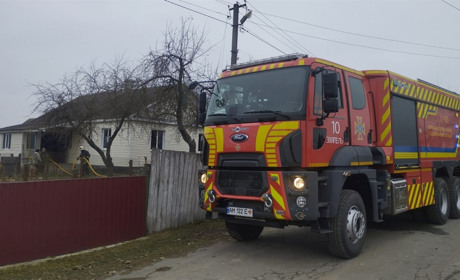 Під час пожежі в будинку на Звягельщині загинув чоловік