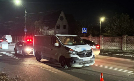 Житель Звягельщини, керуючи автівкою, збив пішохода в обласному центрі