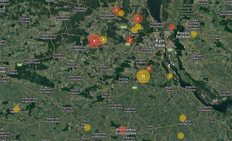 Які території заміновані, можна побачити на карті: її створили рятувальники