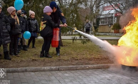 У центрі Ізмаїла на годину різко збільшилася кількість пожежників