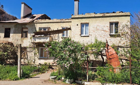 У Новій Каховці горів магазин, а в Таврійську зняли російські прапори