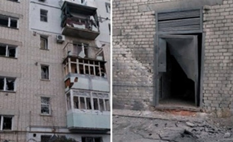 За тиждень Нову Каховку обстріляли 110 разів