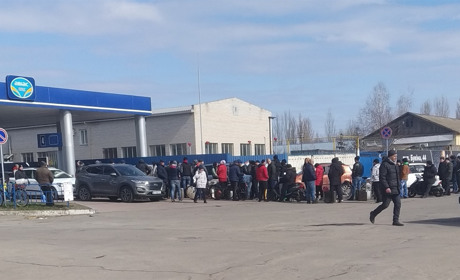 У Новій Каховці працювала АЗС