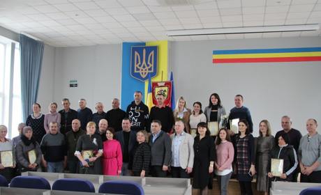 Ніжинських комунальників привітали з професійним святом. Фоторепортаж