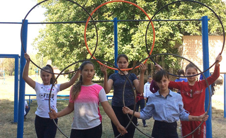 Мирівські учні взяли участь у шкільних "олімпійських змаганнях"