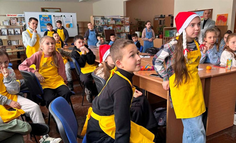 «ГраЇмо»: у Старокостянтинівському НВК запустили кулінарний проект від Євгена Клопотенка