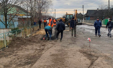У Кідрах готують щебеневу подушку під асфальт