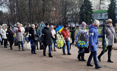 У Шостці попращались із земляками героями (фото)