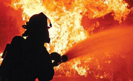 В Річках горів будинок: вогнеборці загасили пожежу