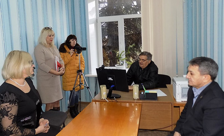 Жителі  Новоекономічної селищної ради отримали скайп-зв’язок з ПФУ