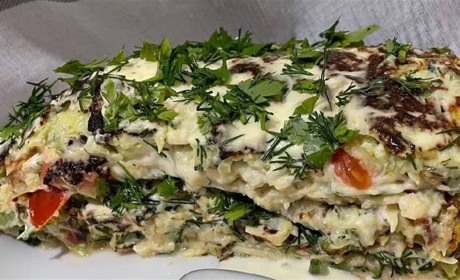 Торт із кабачків