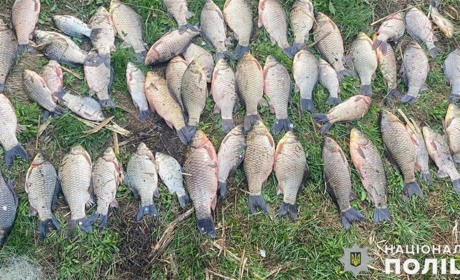 На Первомайщині впіймали браконьєра: конфіскували рибу, човен, сітки та автівку