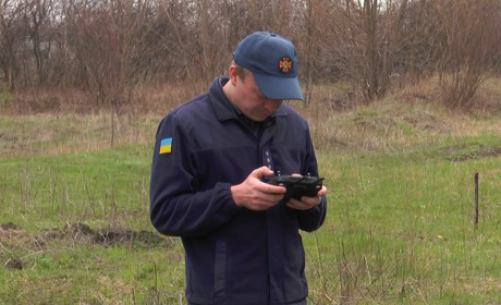 На Сватівщині відслідковують паліїв та пожежі за допомогою квадрокоптера: як це відбувається