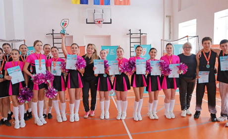 Жмеринський ліцей №3 здобув перемогу у змаганнях з черлідингу: кращі моменти