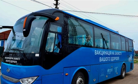 В Одеській області запрацювали вакцинобуси. Що це таке?