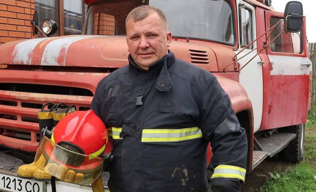 Виграти час: як працює пожежний-доброволець В’ячеслав Ніколайчук на Сарненщині