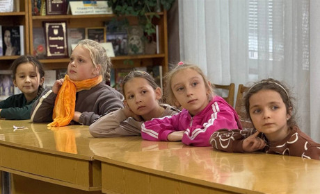 Мовні зустрічі в бібліотеці в Кагарлику: читали, грали, дивувалися і вчилися разом