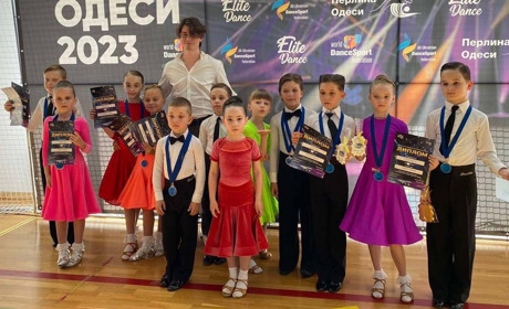 Первомайці виступили на конкурсі спортивно-бального танцю «Перлина Одеси 2023»