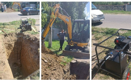По вулиці Київський проїзд протягують новий водопровід: дорога по Київській не постраждає