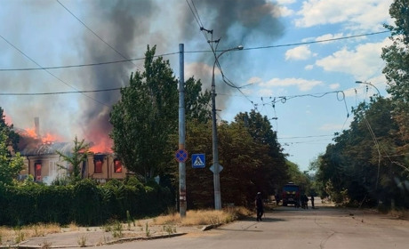 Ворожі обстріли Херсонщини: окупанти завдали ударів з артилерії, мінометів та БпЛА різних типів