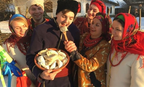 На межі зими й весни. Колодій. Масляна