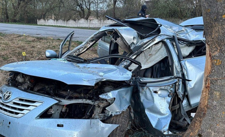 Водій та пасажир автівки отримали тяжкі травми в результаті ДТП на Звягельщині