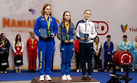Спортсменка з Кіровоградщини встановила світовий рекорд з жиму лежачи і стала чемпіонкою Європи