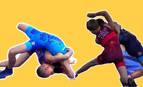 В Южноукраїнську у День фізкультури та спорту борці запекло змагалися за першість