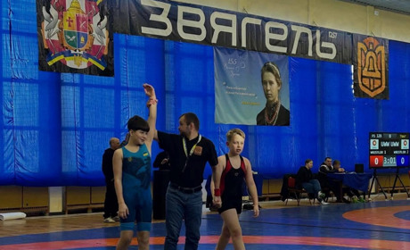 У Звягелі відбувся обласний чемпіонат з вільної боротьби серед юних спортсменів