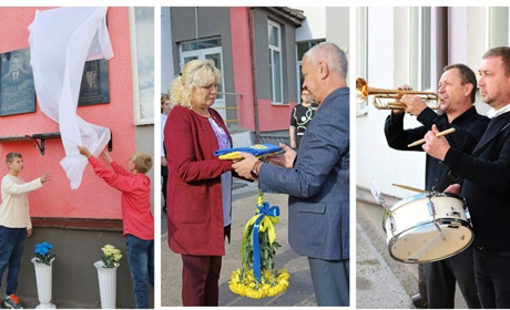У Жмеринці відкрили меморіальну дошку вчителю ліцею №4 Дмитру Терещенку